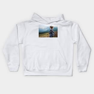 Going to the mountains Kids Hoodie